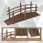 Pont de jardin en bois Kinfant