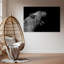 «Lioness In Low Key», art mural sur toile tendue par Nauzet Baez-1390147256-1390147259