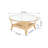 Melton Glass Top Coffee Table