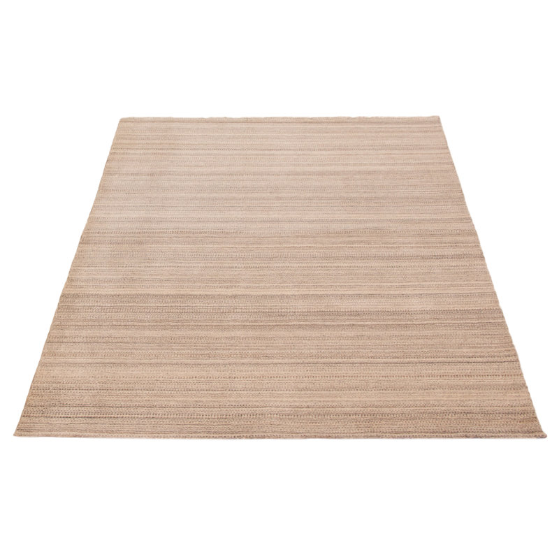 Tapis ivoire unique de 5 pi 6 po x 7 pi 7 po Gabbeh One Of A Kind Kashkuli