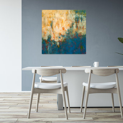 Art respirant abstrait contemporain