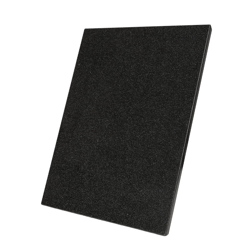 Planche à découper en marbre naturel 20 * 16 po, Noir du Tibet