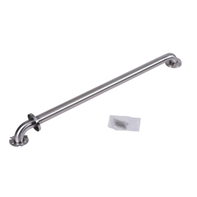 Stainless Steel Grab Bar with Concealed Flange