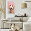 Art mural en verre épique «Flower Crown Goldendoodle 3» par Furbaby Affiliates-190814557