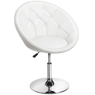 Aguiluz 28in Wide Swivel Papasan Chair