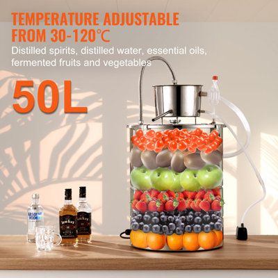 Distillateur d'alcool 15 gallons 50 litres VEVOR