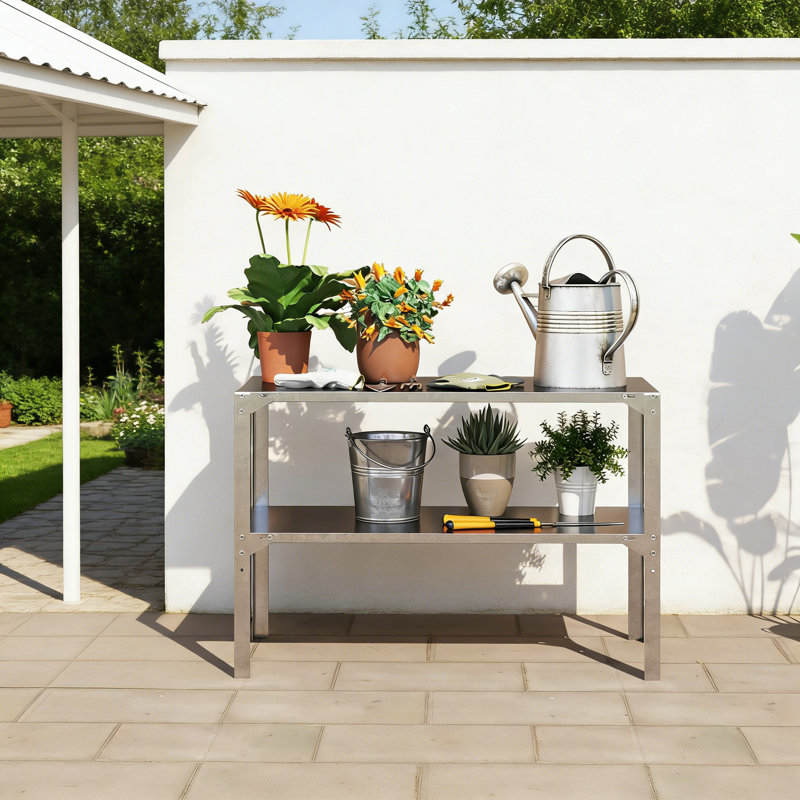 Galvanised Steel Potting Bench
