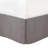 7 Piece Micro Corduroy Comforter Set Grey