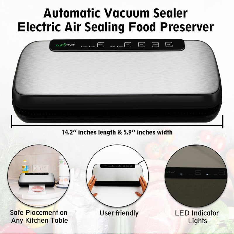 NutriChef Automatic Vacuum Sealer System