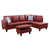 Faux Leather Burgundy