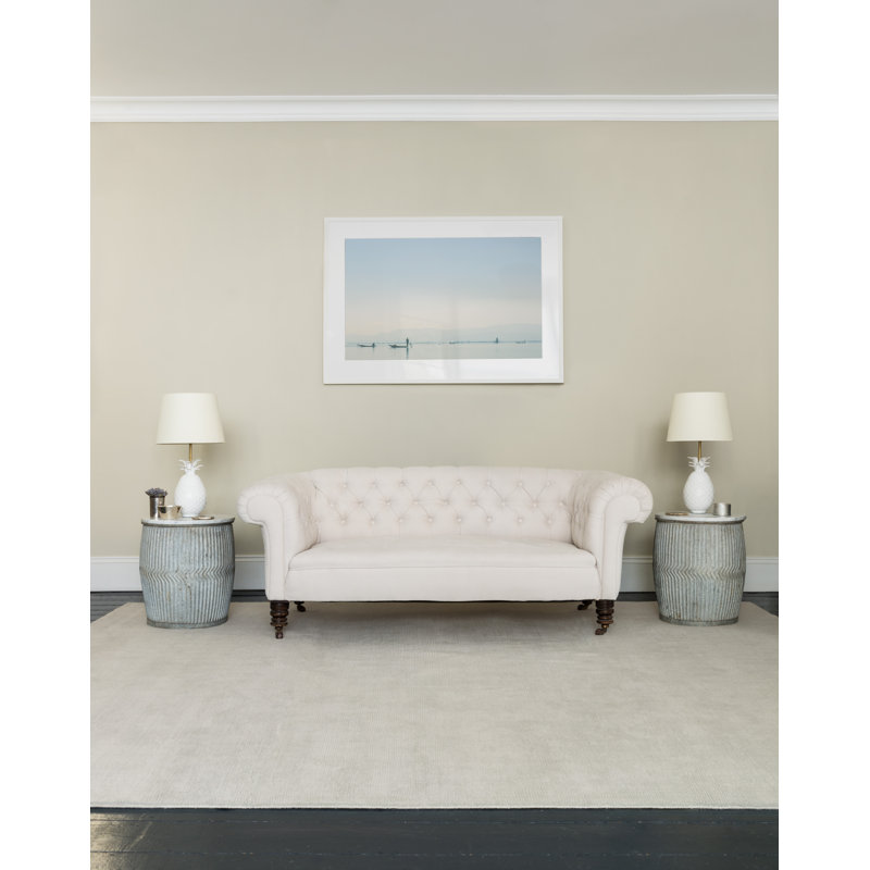 Farrow & Ball Holland Stone Plain Wool Area Rug, Rectangle 9' x 12'