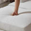 Canapé modulaire confortable avec organisateur d'accoudoirs, repose-pieds mobile et coussins épais pour le salon, la chambre à coucher et un appartement-826549597