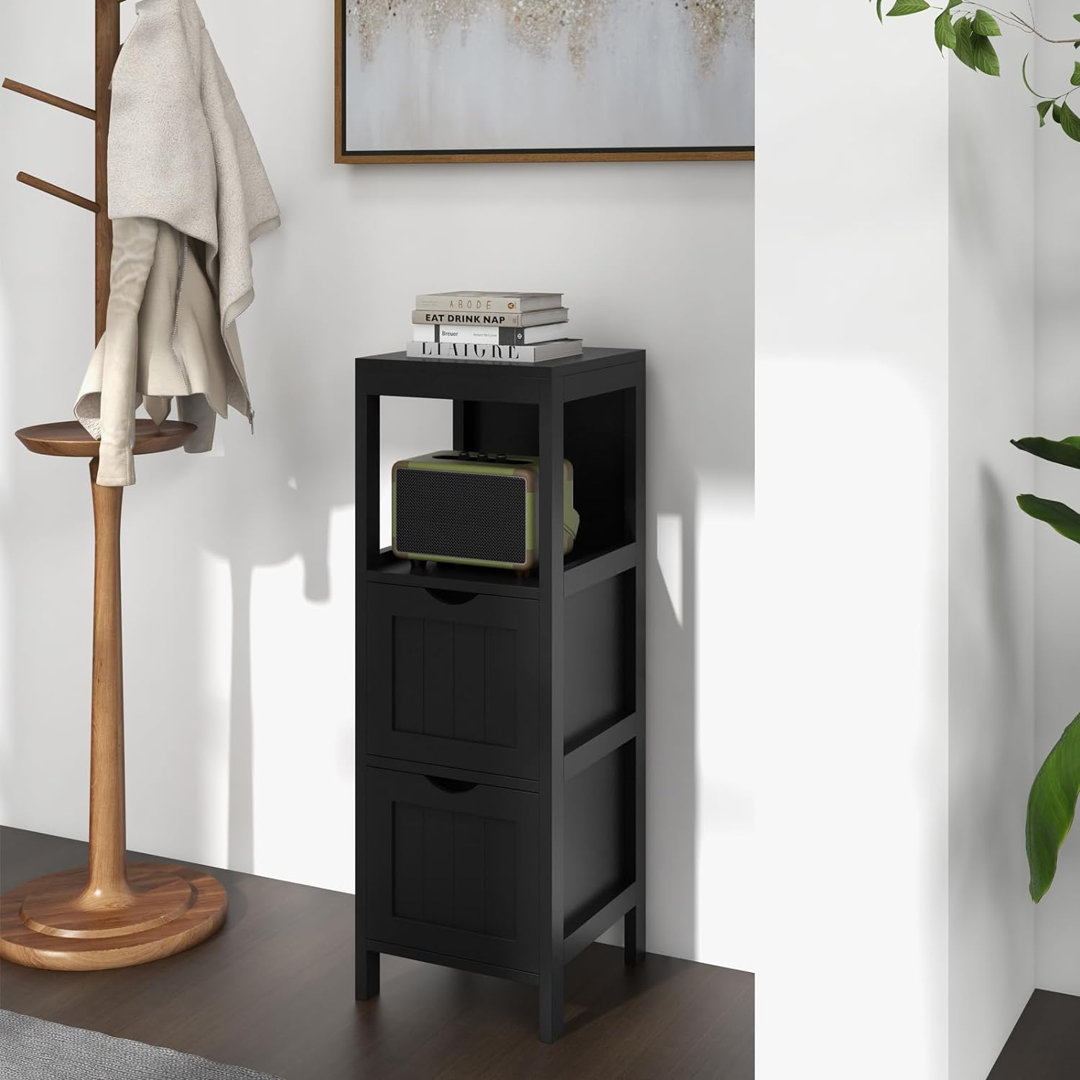 Dulwich Freestanding Linen Cabinet Hokku Designs 