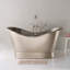 Aurora 72" x 32" Pedestal Soaking Copper Bathtub-15366206