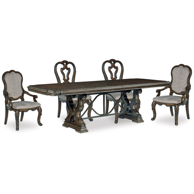 Table de salle à manger Maylee et 4 chaises, 5