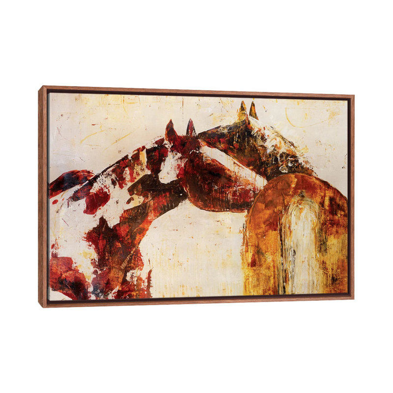 «Paint and Play» par Julian Spencer, reproduction d'art encadrée, Pas de tapis, H 32 po x l 48 po x 1,5 po