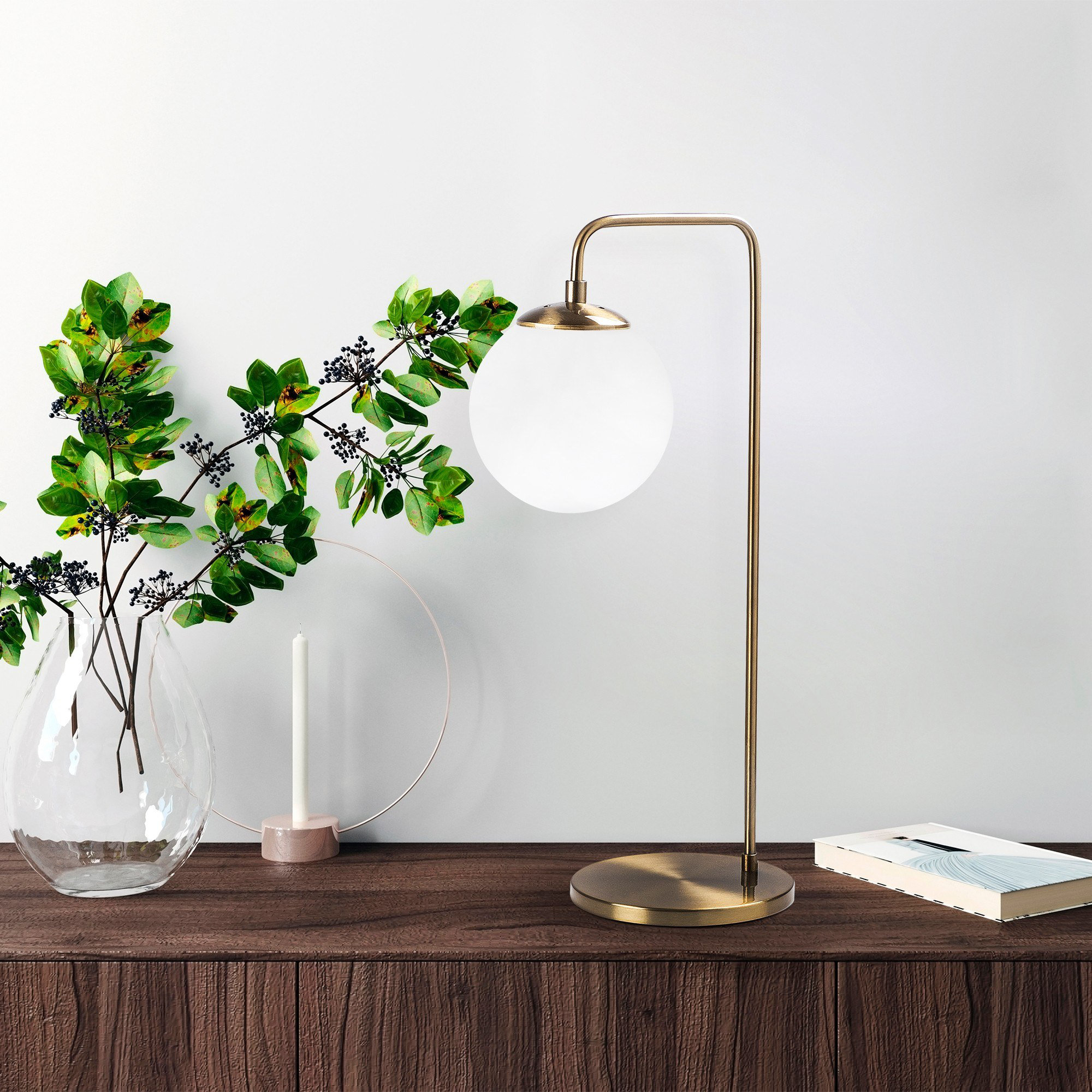 Wrought Studio Gulielma Ceramic Desk Lamp