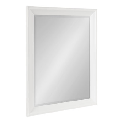 Kalla Beveled Vintage Rectangle Bathroom Mirror