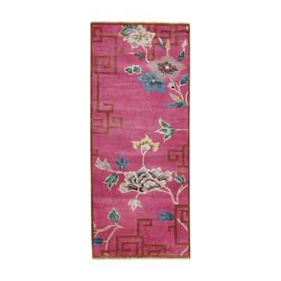 One-of-a-Kind 2'2x5'2 2010s Wool Area Rug
