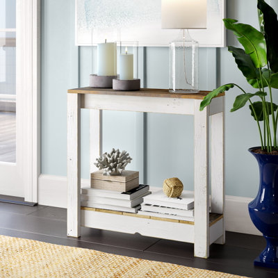 Console en bois massif 30 po Stellan