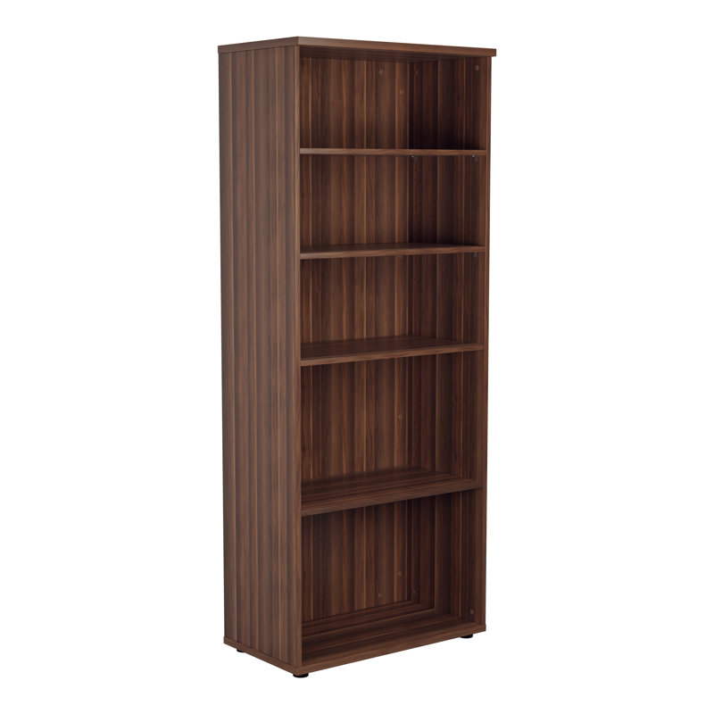 Buariki 80 cm W Standard Bookcase, 200cm. H x 80cm. W x 45cm. D, White