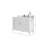 Sonoma 48 In. W X 22 In. D Single Sink Bathroom Vanity In Blacktop With 2 In. Venatino Quartz