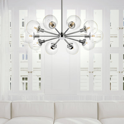 Orb 10 - Light Sputnik Sphere Chandelier