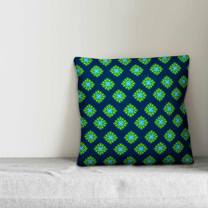  Coussin extérieur Floral Tile