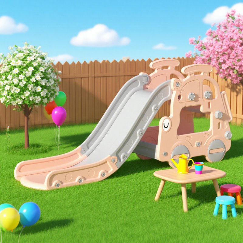 Living And Home Indoor Slide, Pink