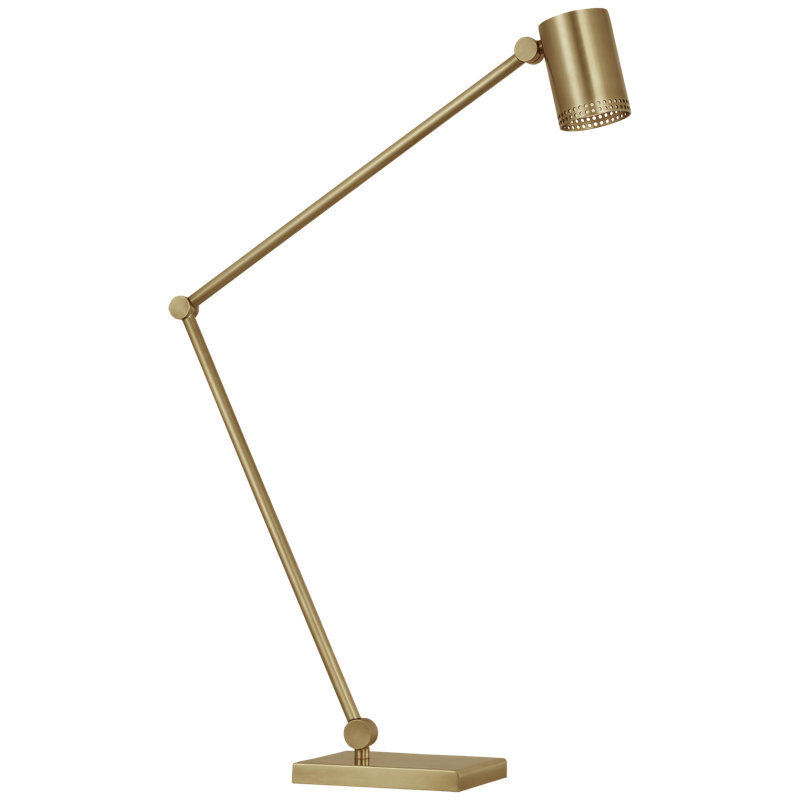 Kelly Wearstler LED Desk Table Lamp, Antique Burnished Brass, Antique-Burnished Brass