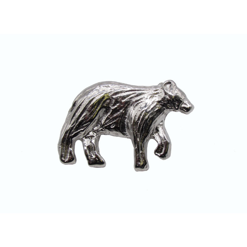 Poignée fantaisie surdimensionnée de 1 1/4 po, Nickel