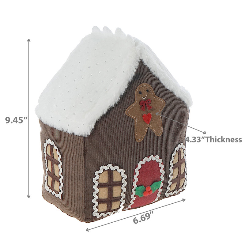 Door Stopper (Gingerbread House)
