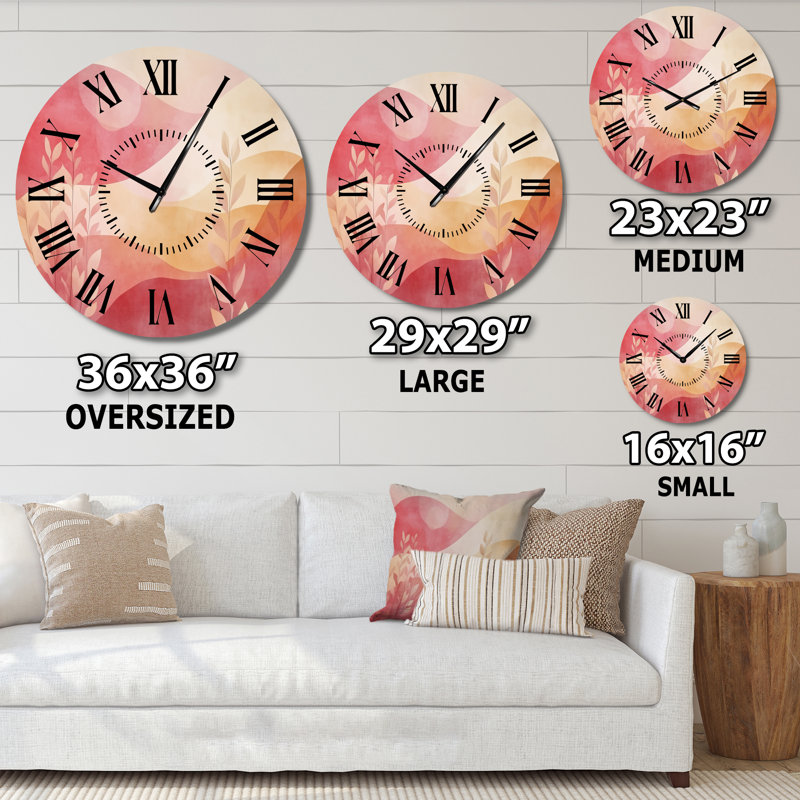 Horloge murale Blush, Petit