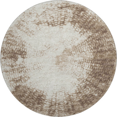 Premium Machine Washable Mayfield Brown Rug