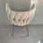 Modern Velvet Dining Chairs Set of 2, Upholstered Woven Dining Chair with Golden Metal Legs, Upholstered Dining Chairs for Dining Room, Kitchen, Vanity, Living Room-1679652608