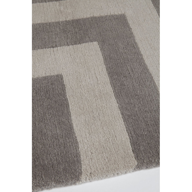 Pallas Taupe Area Rug, Rectangle 4' x 6'