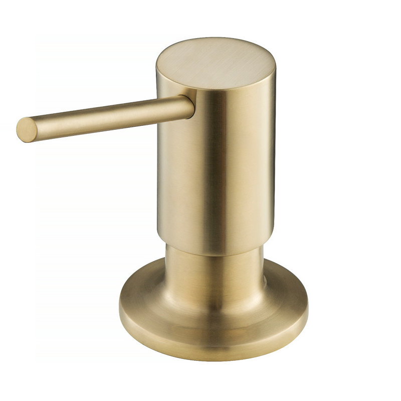 Soap Dispenser, Brushed Gold