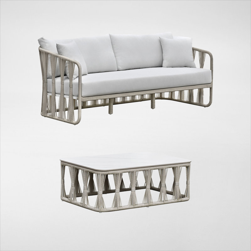 Ensemble de sièges Chaffins, blanc, 2 pièces