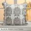 Housse de coussin décoratif fait à la main Fab divine, housse de coussin en coton gris 14 x 20 pouces-106744448