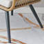 Chaise d'extérieur en rotin d'extérieur imperméable Leisu