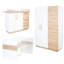 Lion Convertible 3 -Piece Nursery Furniture Set
