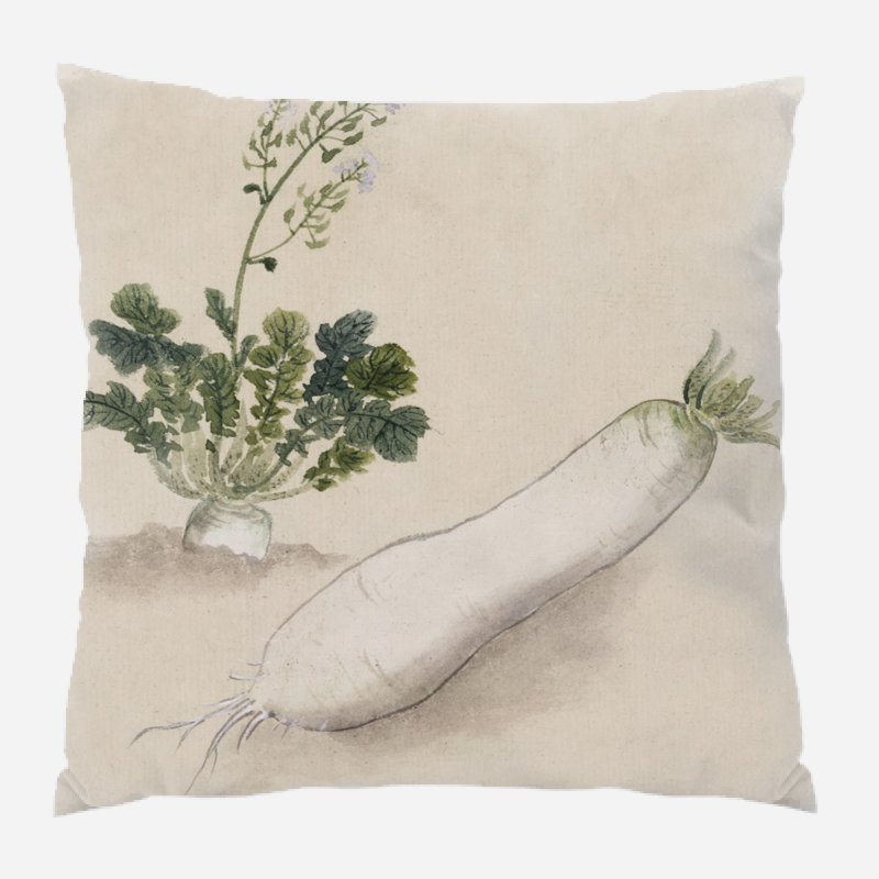 Coussin watercolour Archuleta, Microsuède, Intérieur