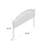Upholstered Headboard Queen Size, Solid Wood Head Board with Durable Metal Legs, Adjustable Height Queen headboard with Nailhead Trim in Bedroom-317120064