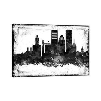 " Boston Framed Skylines " Graphic Art