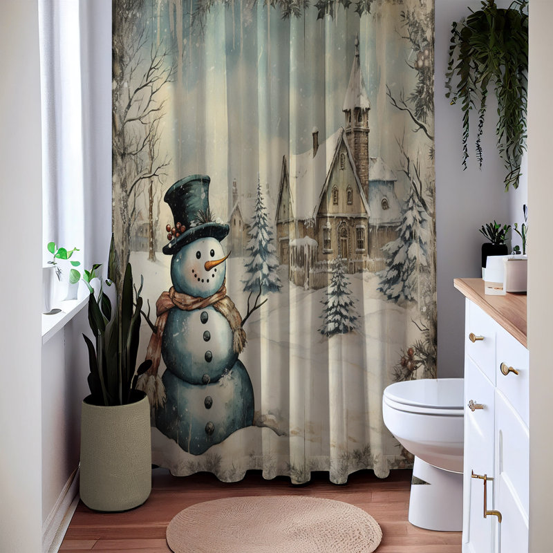 Haryad Shower Curtain, 83" H x 70" W