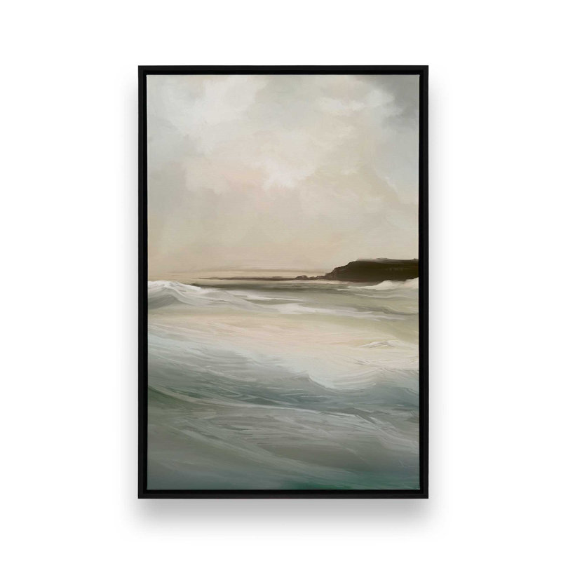 «Sennen Cove» par Garima Dhawan, reproduction d'art, Noir, 16" H x 12" W
