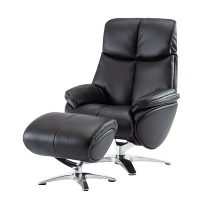 Dawid Upholstered Swivel Recliner