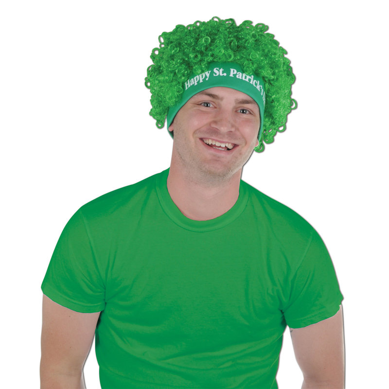 Perruque Happy St Patrick's Day