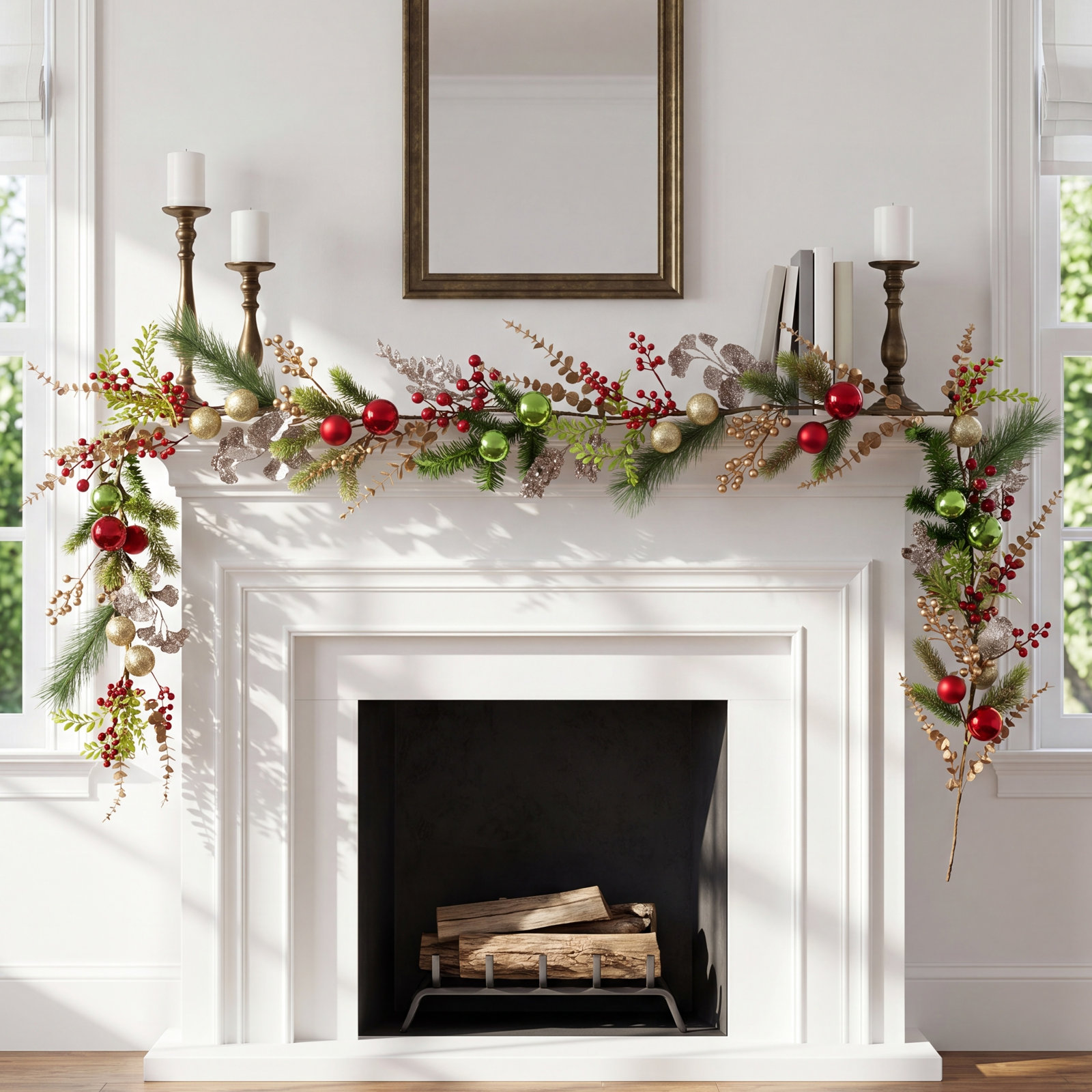 10'' in. Faux Garland