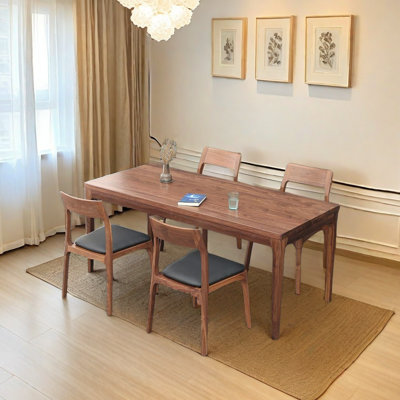 Black Walnut Dining Table Rectangular Dining Table